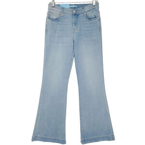 7 For All Mankind Dojo B(Air) Flare Leg Denim Trousers